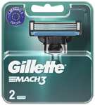 Сменные кассеты для бритья Gillette Mach3, с 3 лезвиями, 8штук