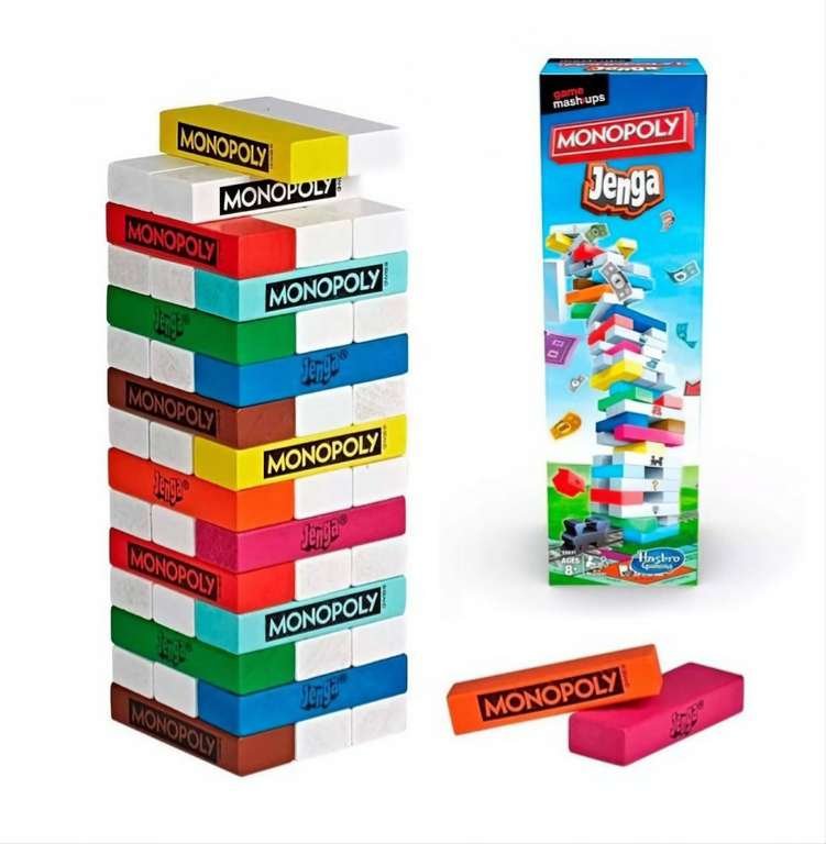 Настольная игра Monopoly (Games) Монополия Дженга E8831121