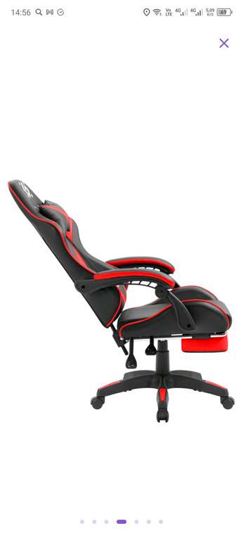 Кресло игровое Defender Minion с подножкой, класс4