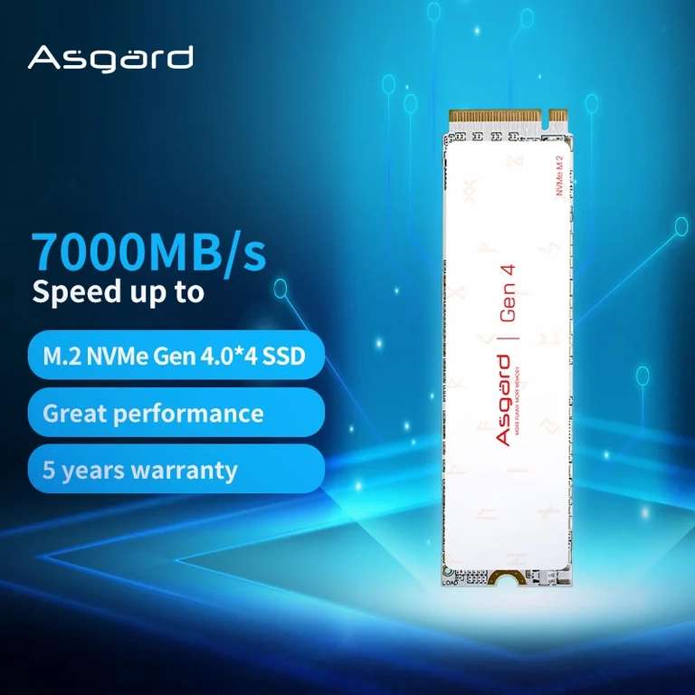 SSD NVME Asgard AN4+ (PCIE 4.0x4) 2TB