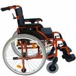 Кресло-коляска инвалидная с транзитными колёсами 514A-1-51 (Код 7-02-01, ширина сиденья 51см)