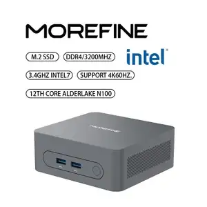 Мини ПК Morefine N100 без SSD, без RAM.