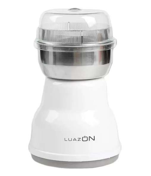 Кофемолка Luazon Home LMR-05 White, баллы применяются
