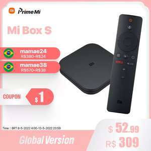 Медиаплеер Xiaomi Mi TV Box S EU