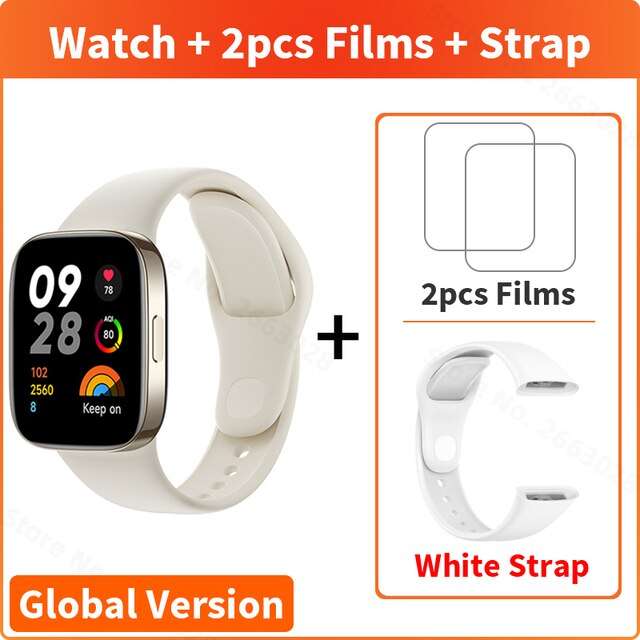 Смарт-часы Redmi Watch 3 с GPS, 1,75 дюйма, AMOLED