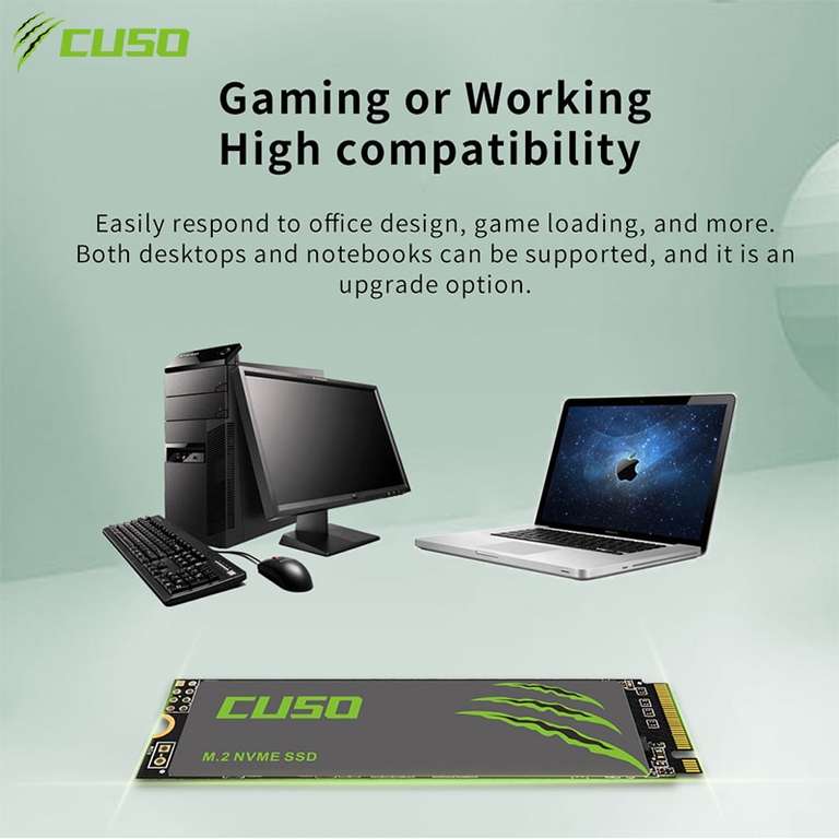 SSD Cuso nvme 500gb