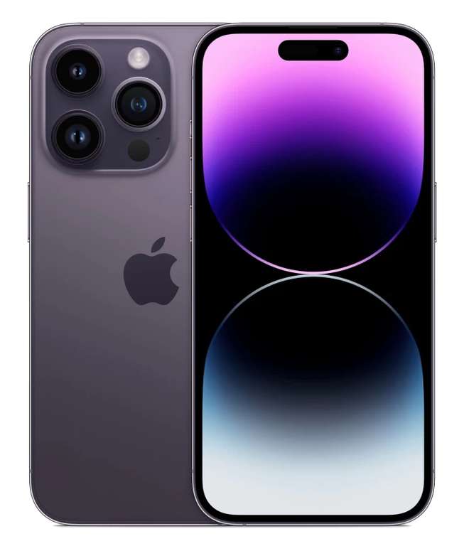 Смартфон Apple iPhone 14 Pro 128Gb Deep Purple + 68716 бонусов