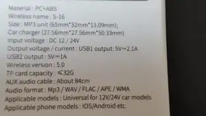 FM передатчик Baseus Bluetooth 5.0 (3.1A USB 2 входа ) Автомобильное зарядное устройство