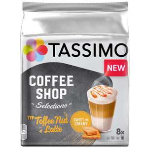 Кофе в капсулах Tassimo TOFFEE NUT LATTE, 268г
