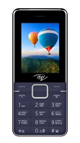 Сотовый телефон Itel it5615 2,4" 240*320 3Sim (2G), поддержка Java, батарея 2500 мАч (цена по Ozon-карте)