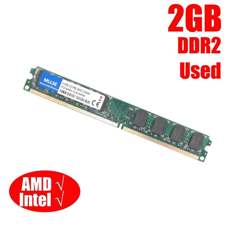 Оперативная память MLLSE DIMM DDR2 2 Гб 800 МГц б/у