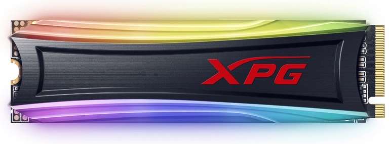 512 ГБ SSD M.2 накопитель A-Data XPG Spectrix S40G RGB, TLC, ресурс 320тб