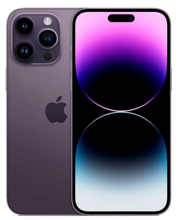 [МСК и обл.] Смартфон Apple iPhone 14 Pro Max 256 ГБ, Dual: nano SIM + eSIM, глубокий фиолетовый