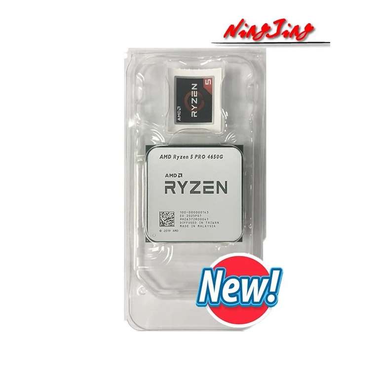 Процессор AMD Ryzen 5 PRO 4650G Новый R5 PRO 4650G 3,7 ГГц шестиядерный двенадцатипоточный