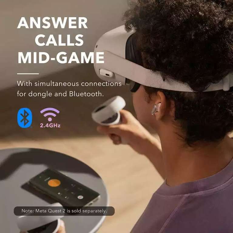 Игровая TWS гарнитура Anker Soundcore VR P10 для ПК, PS5, Oculus