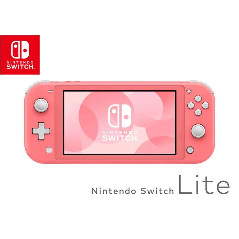 Игровая консоль Nintendo Switch Lite, кораллово-розовая