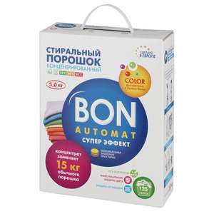 Стиральный порошок Bon BN-130 Automat, 5кг (с бонусами 360₽)