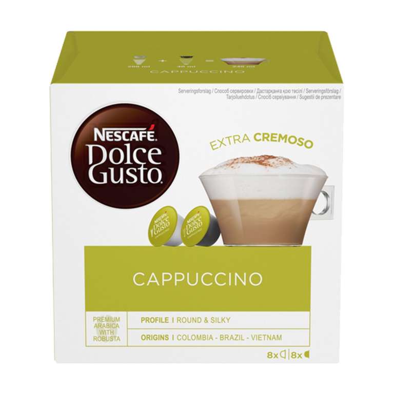 Кофе в капсулах Nescafe Dolce Gusto Cappuccino 8 порций