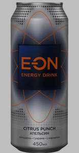 Энергетический напиток citrus punch E-on energy drink безалкогольный жестяная банка 450 мл