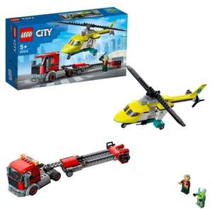 Конструктор LEGO 60343 Грузовик для вертолёта-спасателя