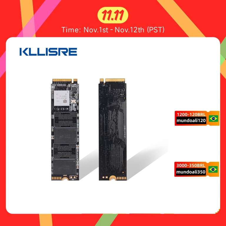SSD Kllisre NVME M.2 SSD 512GB