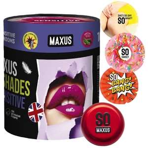 Презервативы ультратонкие MAXUS So Much Sex Sensitive, 100 шт, кейс в подарок