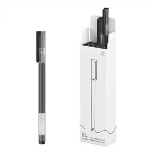 Набор гелевых ручек Xiaomi MI Jumbo Gel Ink Pen, 10 шт, черная паста (при оплате Ozon Картой)