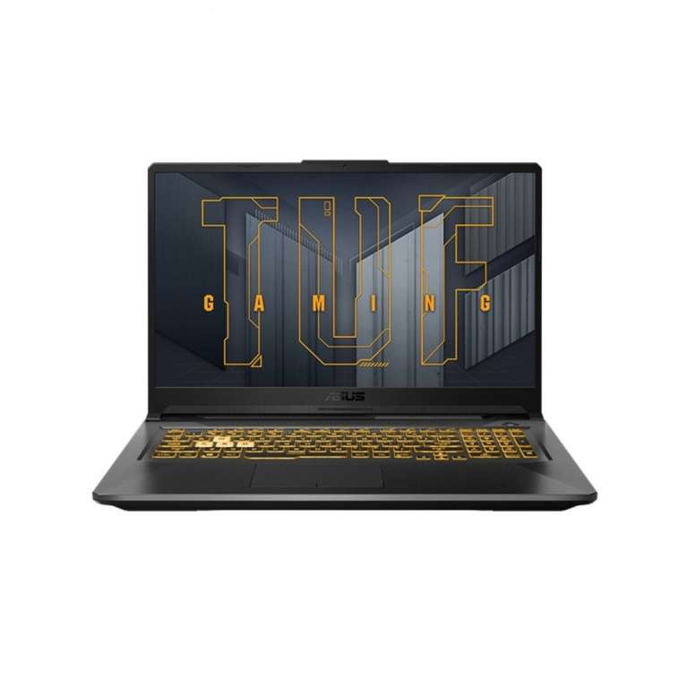 Ноутбук ASUS TUF Gaming F17 FX706HEB-HX103 (17.3", IPS-level, 144 Гц, RTX 3050ti, i5-11400H, RAM 8 ГБ(до 32 ГБ), SSD 512 ГБ, без OC)