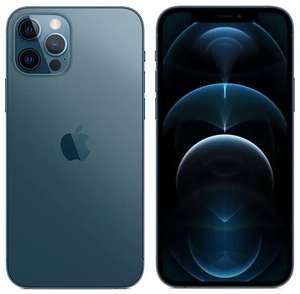 [МСК] Смартфон Apple iPhone 12 Pro 256 ГБ, nano SIM+eSIM, тихоокеанский синий (магазин Команда Максима, нет отзывов)