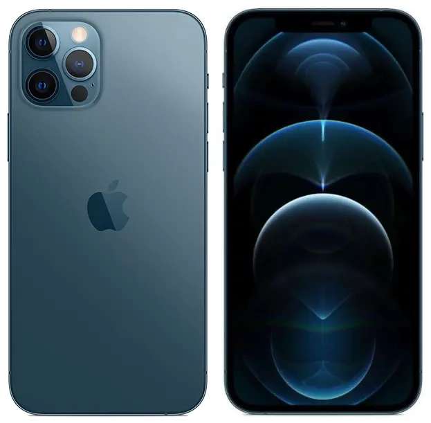 [МСК] Смартфон Apple iPhone 12 Pro 256 ГБ, nano SIM+eSIM, тихоокеанский синий (магазин Команда Максима, нет отзывов)