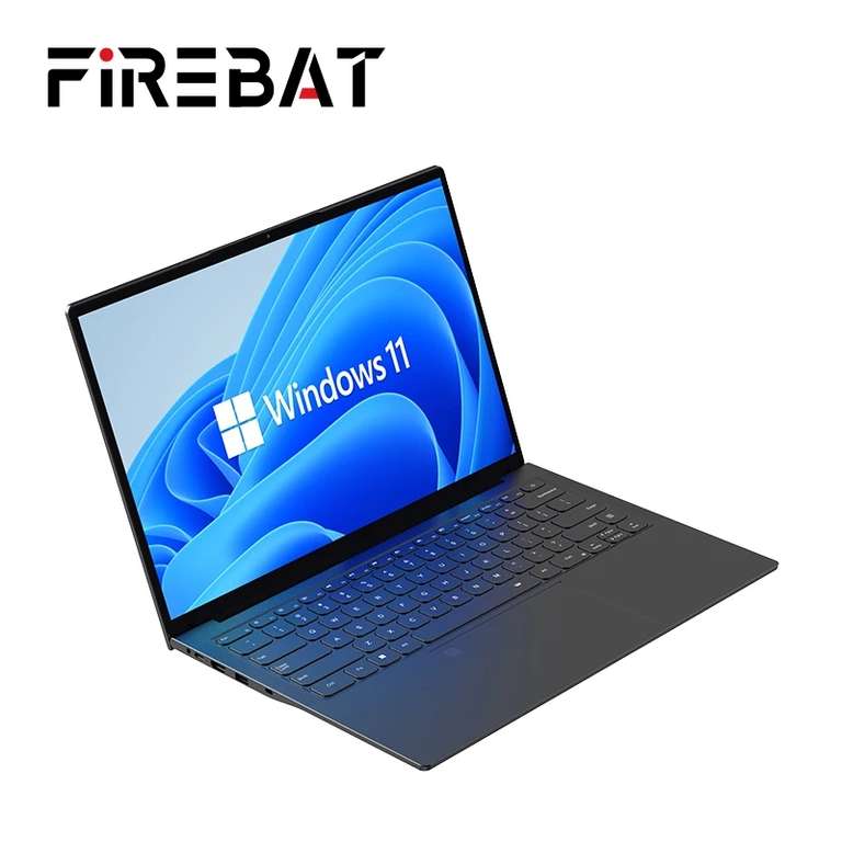 Ноутбук FIREBAT A16 (16", IPS, Intel N100, 16 ГБ, 512 ГБ SSD, Intel UHD Graphics 24EUs)