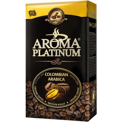 Кофе натуральны Aroma Platinum in-cup молотый, 500 г