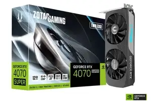 Видеокарта ZOTAC GeForce RTX 4070 SUPER 12 ГБ (цена по ozon карте)