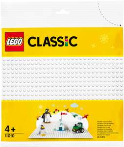 Детали LEGO Classic 11010 Белая базовая пластина