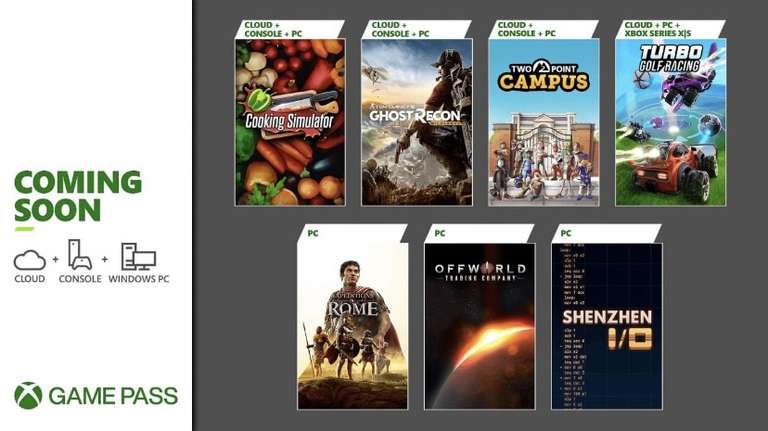 [Xbox] Пополнение каталога GAMEPASS Xbox в августе