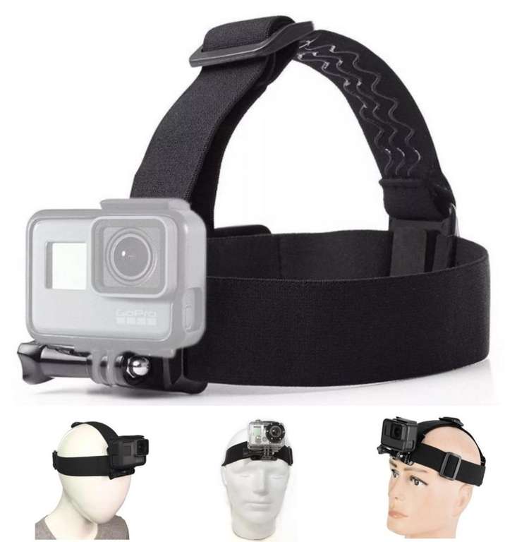 Универсальное крепление для экшен-камер на голову