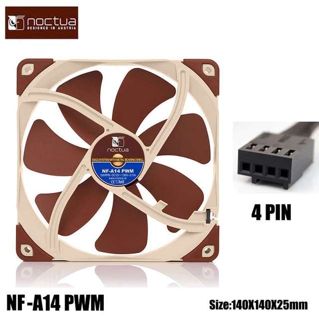 Компьютерный вентилятор Noctua NF-A14 PWM