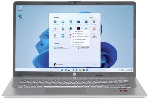 [Ярославль, возм. и др.] Ноутбук HP Laptop 17-cp0114ur, 17.3", Full HD, Ryzen 5500u, 16 ГБ, 512 ГБ, Win11