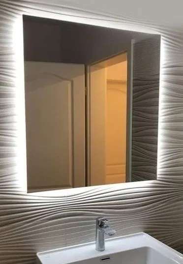 Зеркало для ванной АКВАМИКС, 80 см х 79,8 см