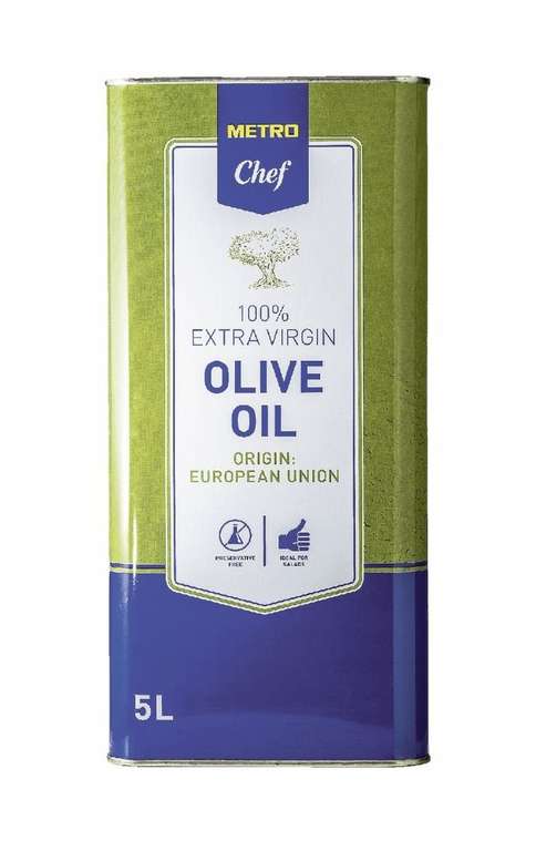 Оливковое масло Metro Chef Extra Virgin 5 л