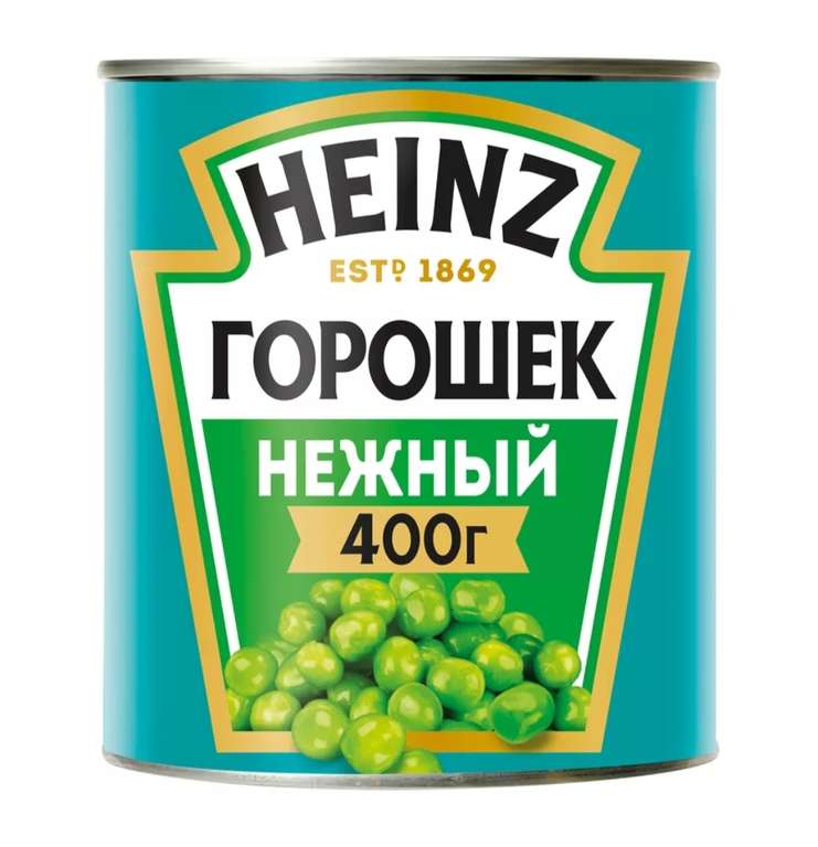 Зелёный горошек HEINZ, 400 г