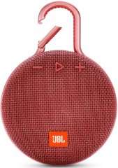 [Ханты-Мансийск и др.] Портативная колонка JBL CLIP 3 Red (JBLCLIP3RED)