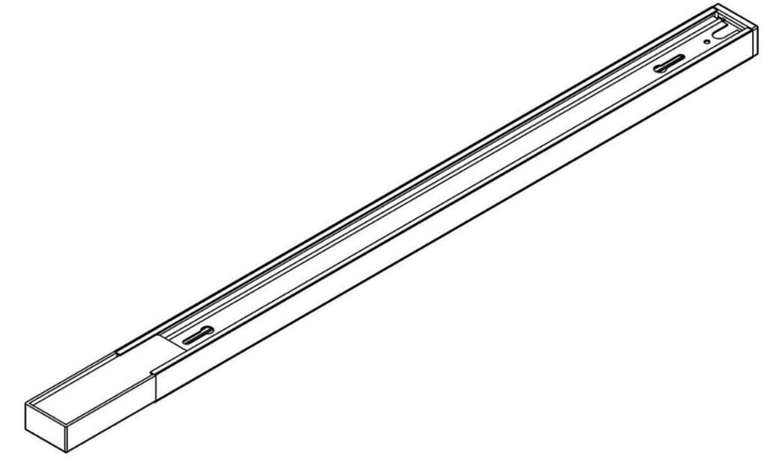 Шинопровод однофазный для трековых светильников MAYTONI Busbar trunkings TRX001-112B