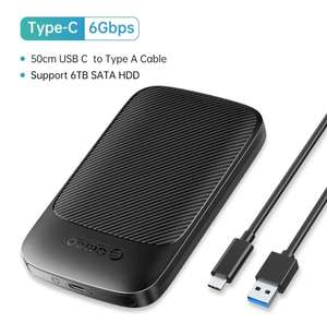 Корпус 2.5" HDD/SSD USB 3.1 › USB Type-C (цена с купоном продавца и монетами)