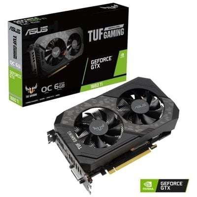 Видеокарта ASUS TUF GeForce GTX1660TI EVO Gaming 6GB TUF-GTX1660TI-6G-EVO-GAMING
