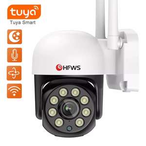 Камера Наружного видеонаблюдения Tuya Smart Home, 3 Мп, PTZ, Wi-Fi