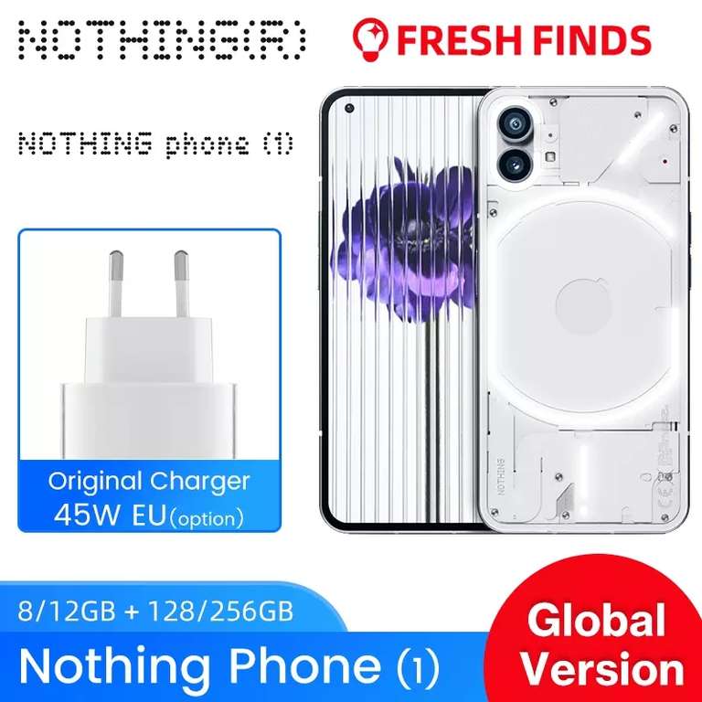 Смартфон Nothing Phone 1 8ГБ/128Гб (Глобальная версия)