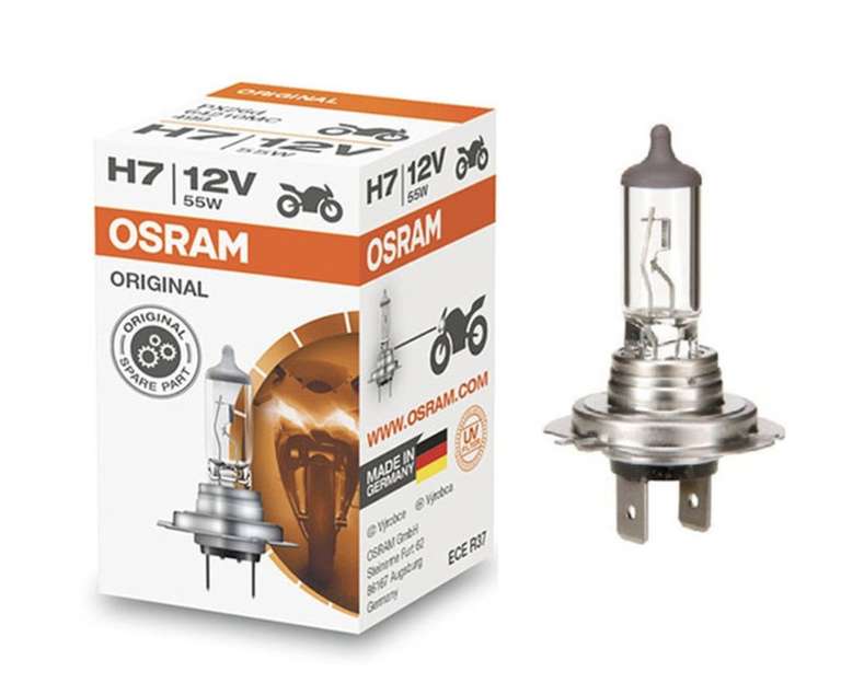 Галогенная лампочка для автомобиля Osram H7