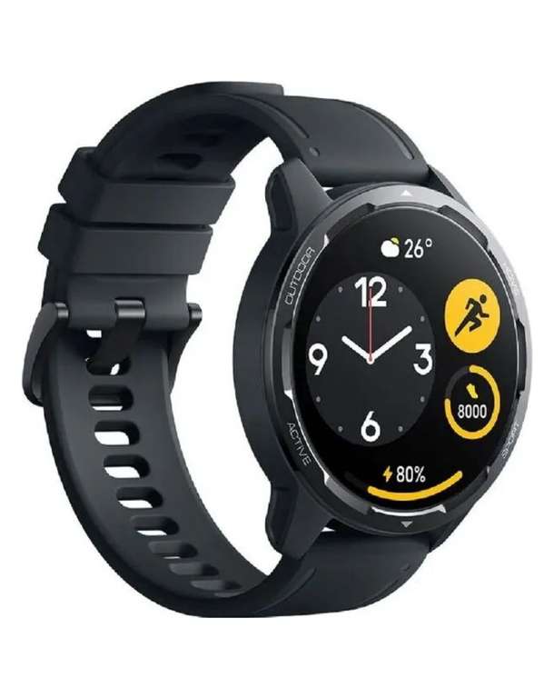 Умные часы Xiaomi Watch S1 Active 42 мм Global для РФ, космический черный