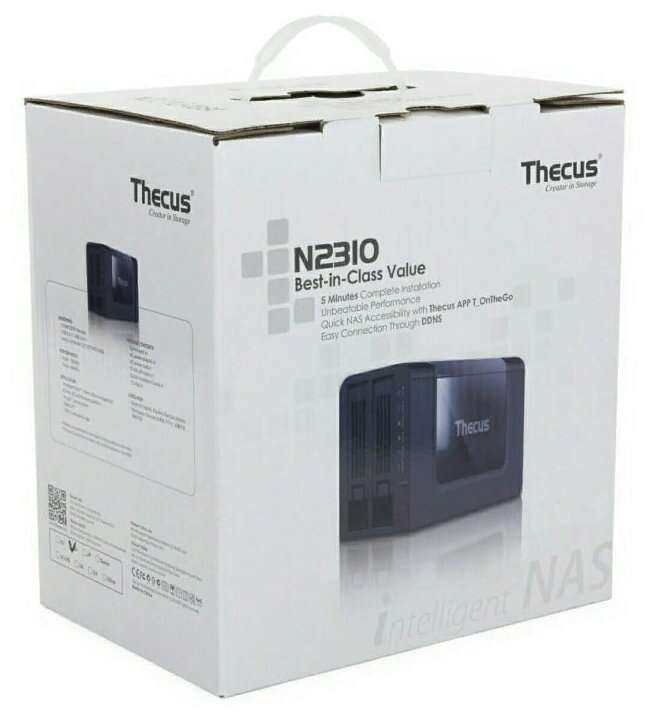 Сетевое хранилище (NAS) Thecus N2310 на два диска (новый продавец)